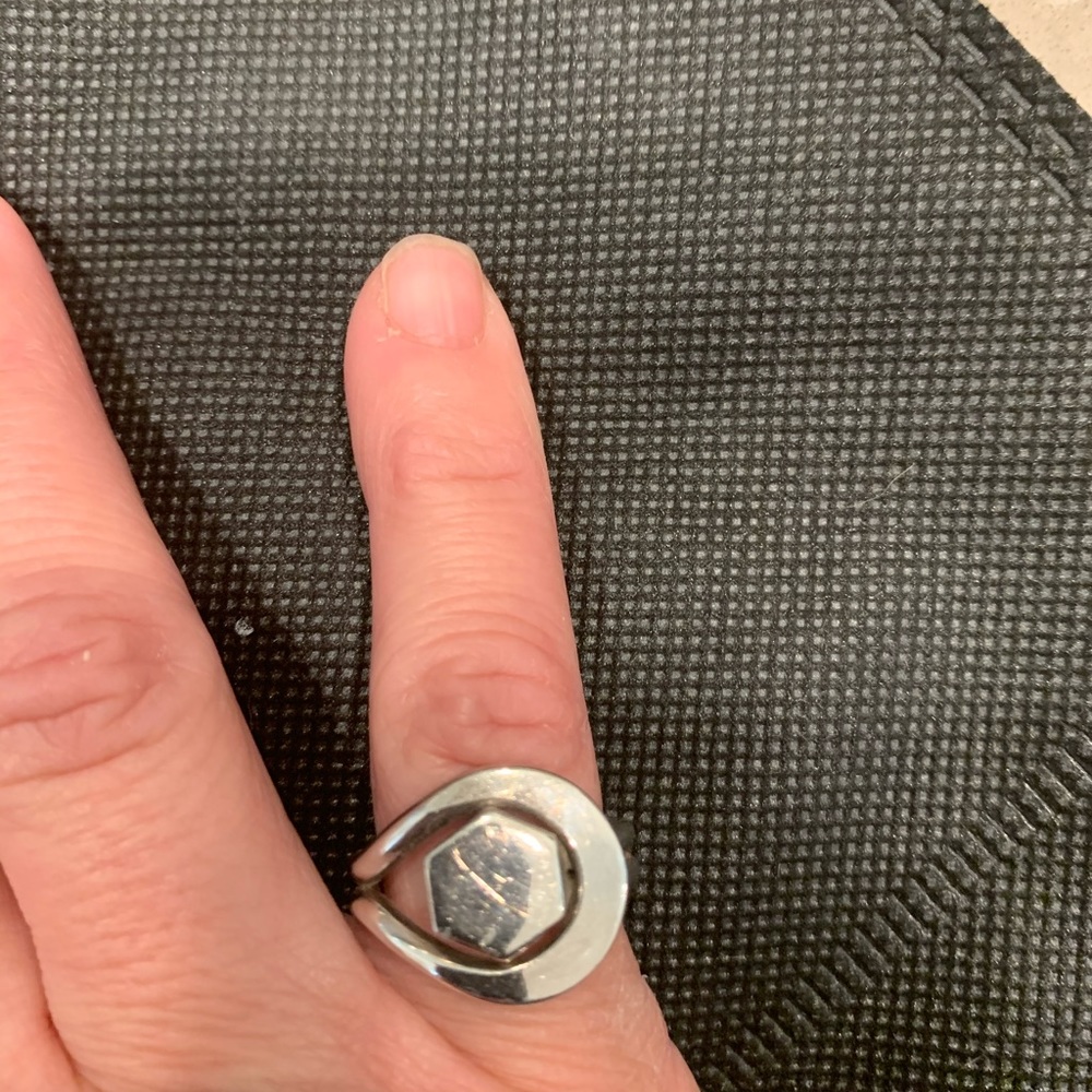 Sterling Silver Double Banded Ring - image 7